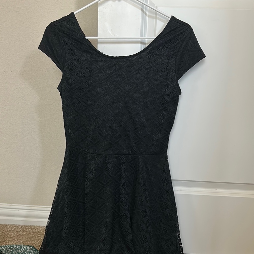 black dress